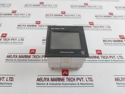 Rishabh Rish Master 3430I Multifunction Meter 100-250V Ac/Dc (Not Working) Rishabh Rish Master 3430I Multifunction Meter 100-250V Ac/Dc (Not Working)