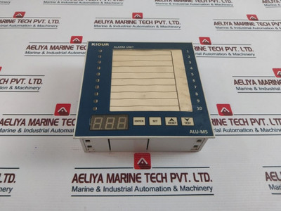 Kiour Alu-ms Alarm Unit 24Vac/Dc 10A 50/60Hz Alums 182100102 Used