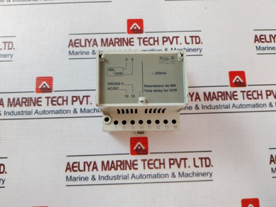 Merlin Gerin 33685 Time Delay For Uvr Ac/Dc 200/250V Used Merlin Gerin 33685 Time Delay For Uvr Ac/Dc 200/250V Used