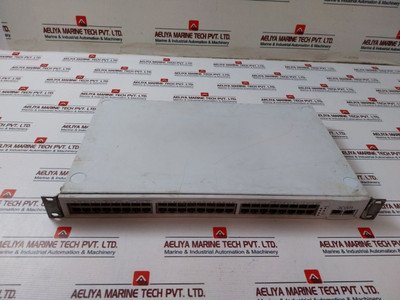 3Com 3C16476 48Port Baseline 10/100 Ethernet 2Giga Port Switch 1647-610-000-2.03 Used