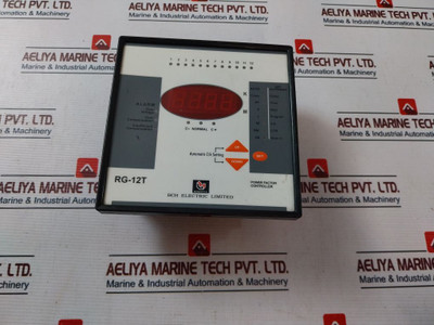 Bch Electric Rg-12T Power Factor Controller 3A 250V