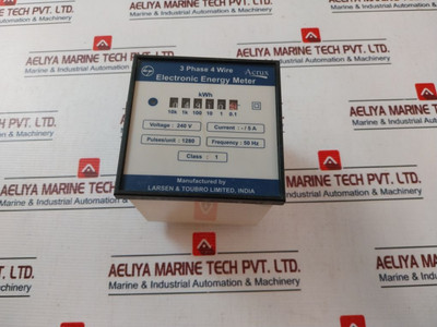Larsen & Toubro Acrux Electronic Energy Meter Used Larsen & Toubro Acrux Electronic Energy Meter Used