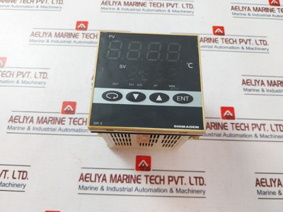 Shimaden Sr3-6I-1W_A00 Temperature Controller 100-240Vac 50/60Hz Used