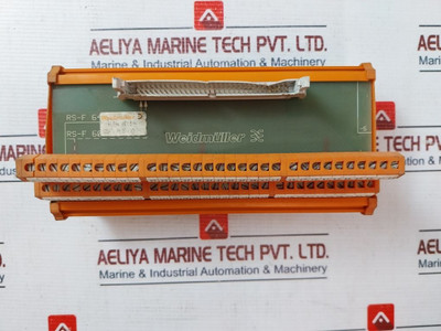 Weidmuller Rs F64 Gsed 5/64 Interface Module Rs-f 64 Weidmuller Rs F64 Gsed 5/64 Interface Module Rs-f 64