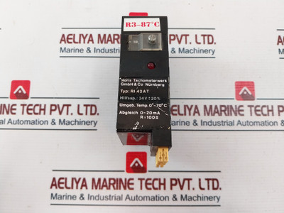 Noris Tachometerwerk Ri 42At Limit Value Switch 0-20 Ma Noris Tachometerwerk Ri 42At Limit Value Switch 0-20 Ma
