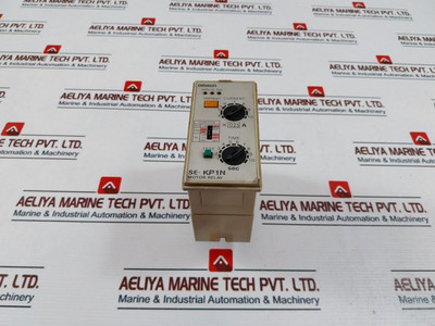 Omron Se-kp1N Motor Relay 100/110/120Vac 50/60Hz Used Omron Se-kp1N Motor Relay 100/110/120Vac 50/60Hz Used