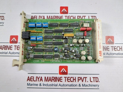 Abb Cma 34 Printed Circuit Board Gvt 360 5795 Used Abb Cma 34 Printed Circuit Board Gvt 360 5795 Used