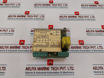 Aees 678 Dc Voltage Relay 24V