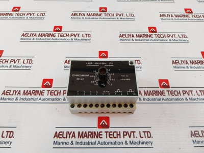 Overcurrent Relay Laur. Knudsen Used Overcurrent Relay Laur. Knudsen Used