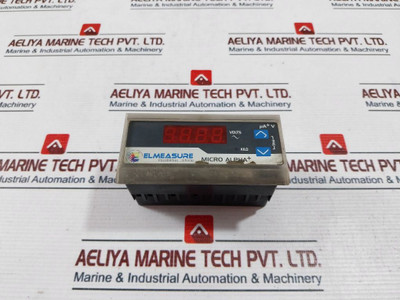 Elmeasure Micro Alpha+ Electric Digital Panel Meter 80-300Vac