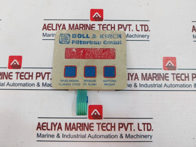 Boll & Kirch D 4697 020.52 / Sts Front Plate Panel Only