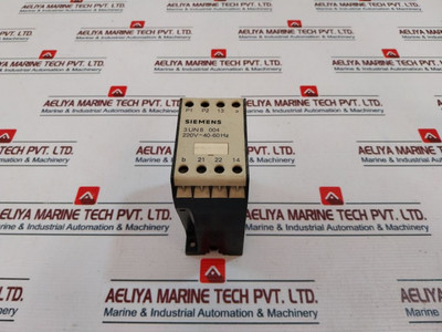 Siemens 3Un8 004 Contactor Relay 220V 40-60Hz Used Siemens 3Un8 004 Contactor Relay 220V 40-60Hz Used