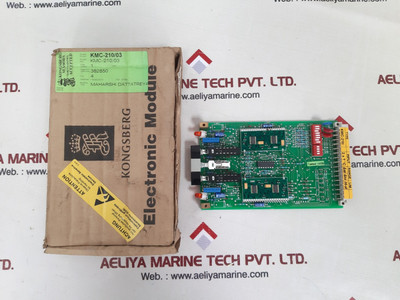 Kongsberg Kmc -210 Pcb Channel Unit 7252-013.0005 Sensing Module Kongsberg Kmc -210 Pcb Channel Unit 7252-013.0005 Sensing Module