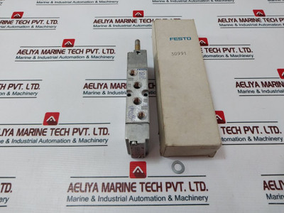 Festo Mfh-5-1/8-l-b Pneumatic Solenoid Valve 3-10 Bar 40-145 Psi