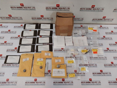 Oceaneering, Valve Repair Kit, O-ring, U-ring, Pin Cotter, Spring, Seal, Shear Seal New