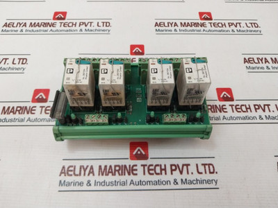 Phoenix Contact Relay Board Pc24D04-cob Used Phoenix Contact Relay Board Pc24D04-cob Used