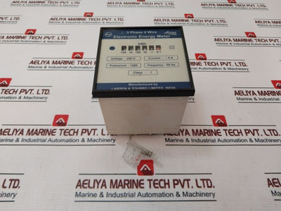 Acrux 240V Electronic Energy Meter 3 Phase 4 Wire by Larsen & Toubro Used Acrux 240V Electronic Energy Meter 3 Phase 4 Wire by Larsen & Toubro Used