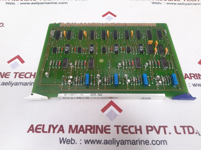 Saab Marine Pb 1-10 D-a Converter Pcb Card 0032 9114670-004K Saab Marine Pb 1-10 D-a Converter Pcb Card 0032 9114670-004K