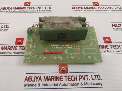 Synchro Electronics, Ser Res Relay Card, V 1.0 Used