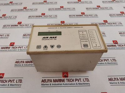 Temperature & Relative Humidity Controller Airmax (Gujarat) Pvt. Ltd. Used Temperature & Relative Humidity Controller Airmax (Gujarat) Pvt. Ltd. Used