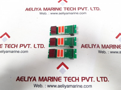 Kawasaki 63956-10201 PCB card, safety service, LED1, 25gm weight