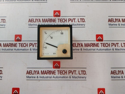 Deif Dq72-x Panel Meter 0-100% Used Deif Dq72-x Panel Meter 0-100% Used