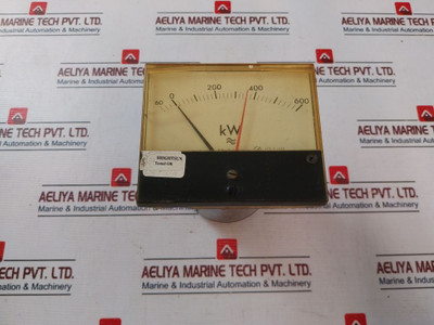 Toyo Keiki Ecf-12Nb Kilowatt Meter 60-0-600 Kw