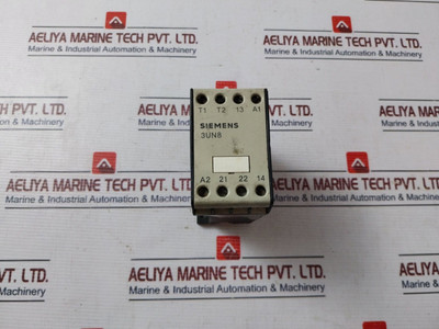 Siemens 3Un8 002 Thermal Motor Protection Unit 110/115V 50/60Hz For Parts Only Siemens 3Un8 002 Thermal Motor Protection Unit 110/115V 50/60Hz For Parts Only