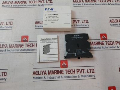 Eaton C25320Kg10 Auxiliary Contact 10A 600Vac Eaton New Eaton C25320Kg10 Auxiliary Contact 10A 600Vac Eaton New