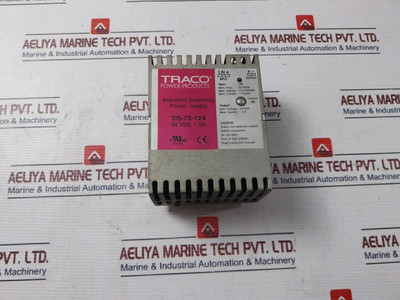 Traco Tis-75-124 Industrial Switching Power Supply 115/230Vac