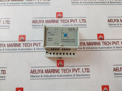 Merlin Gerin Time Delay Relay 33680 Used Merlin Gerin Time Delay Relay 33680 Used