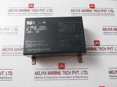 Rs 591-843 Unregulated Power Supply 240V Ac