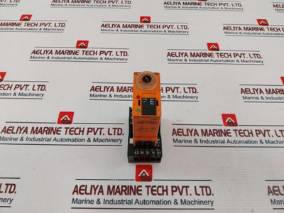 Syrelec 1-10 Timer Relay With Base 250V Used