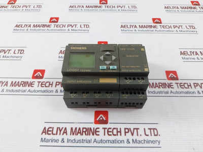 Siemens Logo! 12/24Rc Logic Module 6Ed1 052-1Md00-0Ba6 With Dm8 12/24R Siemens Logo! 12/24Rc Logic Module 6Ed1 052-1Md00-0Ba6 With Dm8 12/24R