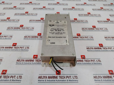 Rasmi Rs 3018-f7 3 Phase Rfi Filter 50-60Hz Used Rasmi Rs 3018-f7 3 Phase Rfi Filter 50-60Hz Used