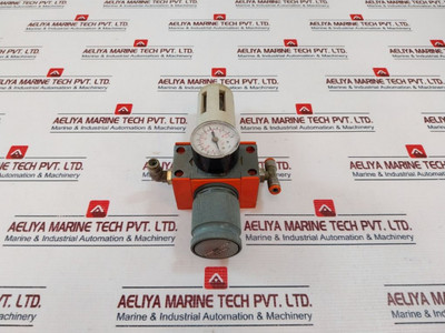 Metal Work Fr 100 20 Pneumatic Air Filter Regulator 0-170 Psi