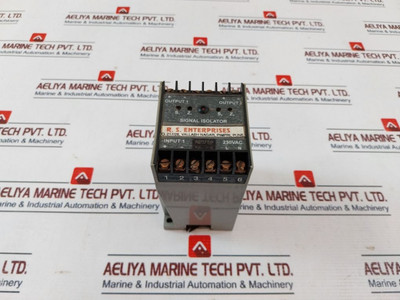 R.S.Enterprises Signal Isolator 230V Ac Scrap R.S.Enterprises Signal Isolator 230V Ac Scrap