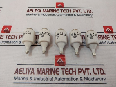 Lot Of 10X Dii Flink 4A 500V Fuse Link New Lot Of 10X Dii Flink 4A 500V Fuse Link New