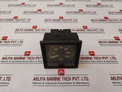 Deif Xl96 Rpm Indicator Kma-4403479 0-1200 Rpm