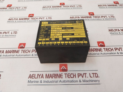 Deif Taq-210Dg/3 Inwatt Transducer 440Vac Used Deif Taq-210Dg/3 Inwatt Transducer 440Vac Used