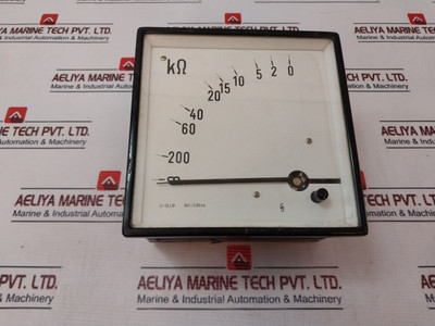 Siemens 0-200, ∞ KΩ Analog Panel Meter 0.95Ma Used Siemens 0-200, ∞ KΩ Analog Panel Meter 0.95Ma Used
