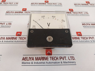 Voltage Panel Meter Daiichi Jis C 1102 0-600 Vac Used Voltage Panel Meter Daiichi Jis C 1102 0-600 Vac Used