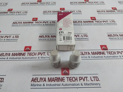 Lot Of 5X Eti 2313402-01 Diii Fuse Links 50A 500V~ 002313402 New Lot Of 5X Eti 2313402-01 Diii Fuse Links 50A 500V~ 002313402 New
