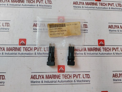 Lot Of 2X Moeller Vde 0660 Pilot Lamp Green 250V