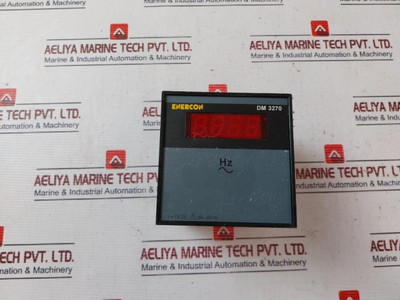 Enercon, Dm 3270, Digital Panel Meter Used Enercon, Dm 3270, Digital Panel Meter Used