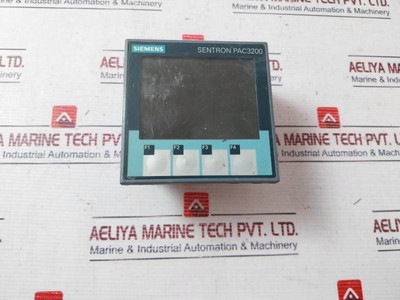 Siemens Sentron Pac3200 Power Meter 95-240V, 50/60Hz, 8Va (Not Working) For Parts Only Siemens Sentron Pac3200 Power Meter 95-240V, 50/60Hz, 8Va (Not Working) For Parts Only