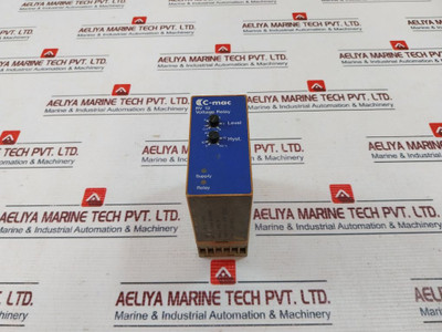 C-mac Rv 12-1-0-024 Voltage Relay 1 Pole 8A/250Vac