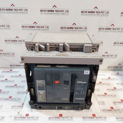 Merlin Gerin Masterpact Nw20 H1 Circuit Breaker 2000A Micrologic 5.0A 1000V 12Kv Merlin Gerin Masterpact Nw20 H1 Circuit Breaker 2000A Micrologic 5.0A 1000V 12Kv
