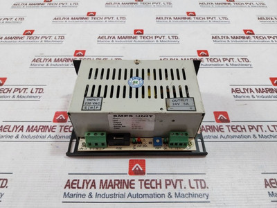 Ashe Sx Switched-mode Power Supply Smps Unit 24Vdc 5A 90-270Vac Input Used Ashe Sx Switched-mode Power Supply Smps Unit 24Vdc 5A 90-270Vac Input Used