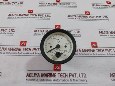 Turotest 0-150°C Temperature Indicator 5A 220V Used Turotest 0-150°C Temperature Indicator 5A 220V Used